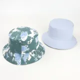 Double-Sided Reversible Sunhat Tie Dye Basin Cap