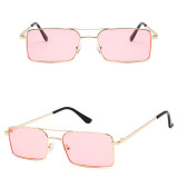 Sunglasses Rectangle Frame UV Protection Fashion Square Tinted Lens Vintage Sun Glasses