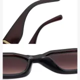Sunglasses Small Square Retro Wide Frame Eyewear