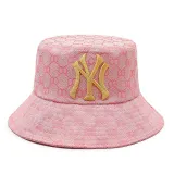 Embroidery Letter Sunhat Fashion Bucket Cap