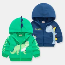 Toddler Kids Boys Cartoon Dinosaur Jacket