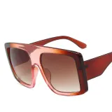 Sunglasses Square Lens Aviators Goggles UV400 With Large Frame Shades