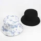 Double-Sided Reversible Sunhat Tie Dye Basin Cap
