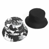 Double-Sided Reversible Sunhat Tie Dye Basin Cap