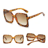 Sunglasses Square Oversized UV Protection Retro With Wide Frame Unisex