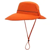 Summer UV Protection Outdoor Sunhat Wide Brim Peaked Fishing Cap