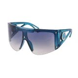 Sunglasses Multicolor Oversized Mirror One Piece Sport Style Windproof Goggle