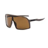 Sunglasses Multicolor Oversized Mirror One Piece Sport Style Mirrored Lens Eyewear