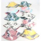 Double-Sided Reversible Sunhat Tie Dye Basin Cap