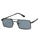 Sunglasses Rectangle Frame UV Protection Fashion Square Tinted Lens Vintage Sun Glasses
