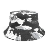 Double-Sided Reversible Sunhat Tie Dye Basin Cap