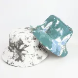 Double-Sided Reversible Sunhat Tie Dye Basin Cap