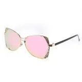 Sunglasses Square Aviators Sunglasses UV400 Metal Lace With Frame Shades