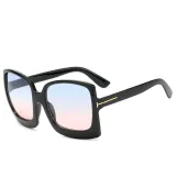 Sunglasses Square Oversized UV Protection Retro With Wide Frame Unisex