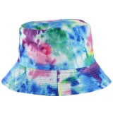 Double-Side Reversible Sunhat Tie Dye Bucket Cap