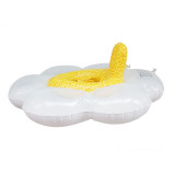 Toddler Kids Pool Floats Inflated Swimming Rings Sun Flower Sitting Swimming Circle