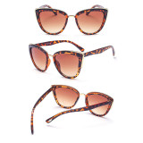 Sunglasses Trendy Cateye UV Protection Vintage With Golden Frame Shades