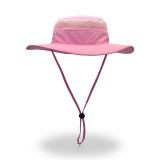 Summer UV Protection Wide Brim Outdoor Sunhat Bucket Cap