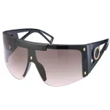 Sunglasses Multicolor Oversized Mirror One Piece Sport Style Windproof Goggle