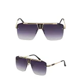 Sunglasses Square Oversize Classic Aviator UV Protection Goggle