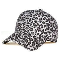 Casual Fashion Cap And Leopard Print Baseball Cap