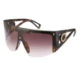Sunglasses Multicolor Oversized Mirror One Piece Sport Style Windproof Goggle