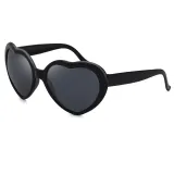 Sunglasses Fashion Oversized Heart Shaped Retro Cute Eyewear UV400