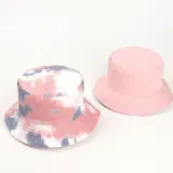 Double-Sided Reversible Sunhat Tie Dye Basin Cap