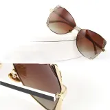 Sunglasses Square Aviators Sunglasses UV400 Metal Lace With Frame Shades