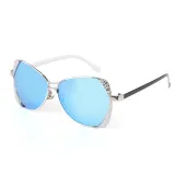 Sunglasses Square Aviators Sunglasses UV400 Metal Lace With Frame Shades