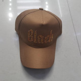 Diamond Letter Baseball Cap Visor Casual Hat