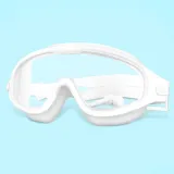 Kids Big Frame Swimmimg Goggles with Earplugs Anti-fog Waterproof