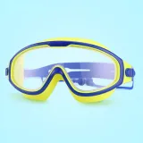 Kids Big Frame Swimmimg Goggles with Earplugs Anti-fog Waterproof
