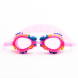 Kids Cartoon Fish Swimmimg Goggles Anti-fog Waterproof Eyewear Glasses