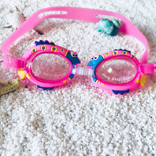 Kids Anti-fog Fish Swim Goggles Waterproof Eyewear Glasses
