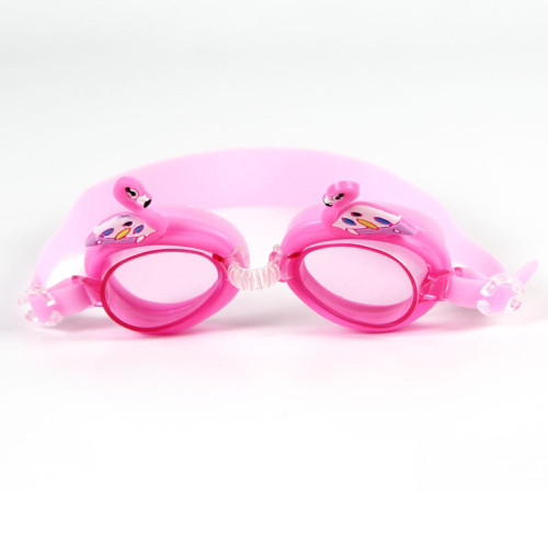 Kids Anti-fog Swan Swimmimg Goggles Waterproof Eyewear Glasses