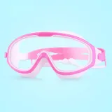 Kids Big Frame Swimmimg Goggles with Earplugs Anti-fog Waterproof