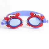 Kids Anti-fog Crab Swimmimg Goggles Waterproof Eyewear Glasses