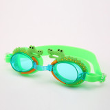 Kids Cartoon Swimmimg Goggles Anti-fog Waterproof Eyewear Glasses