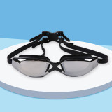 Kids Swimming Goggles Anti-fog Waterproof with Earplugs Eyewear Glasses-Matte