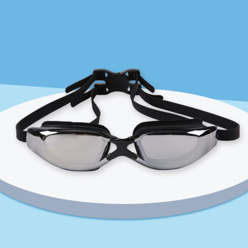 Kids Swimming Goggles Anti-fog Waterproof with Earplugs Eyewear Glasses-Matte