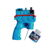 Kids Thomas Train Automatic Electric Soap Bubble Gun Machine
