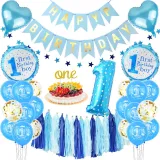 Happy Birthday Decorations For Celebrating Toddler's First Birthday