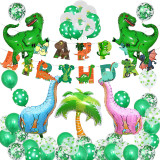 Happy Birthday Decorations Dinosaur Balloon For Boys Birthday