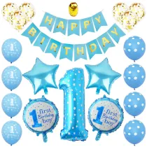 Happy Birthday Decorations For Celebrating Toddler's First Birthday