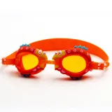 Kids Cartoon Fish Swimmimg Goggles Anti-fog Waterproof Eyewear Glasses