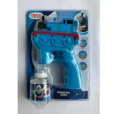 Kids Thomas Train Automatic Electric Soap Bubble Gun Machine