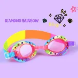Kids Cartoon Mermaid Swimmimg Goggles Anti-fog Waterproof Eyewear Glasses