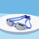 Kids Swimming Goggles Anti-fog Waterproof with Earplugs Eyewear Glasses-Matte