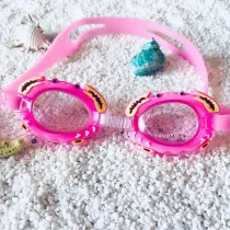 Kids Anti-fog Crab Swim Goggles Waterproof Eyewear Glasses